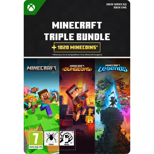 Minecraft Triple Bundle (Xbox)